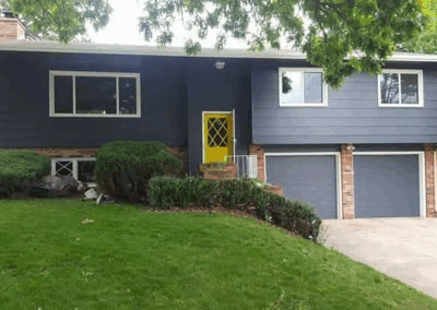 finished exterior repaint